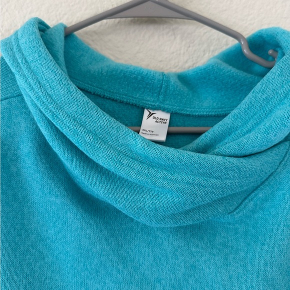 Old Navy | Women's Blue Hoodie Sweatshirt - Picture 5 of 7